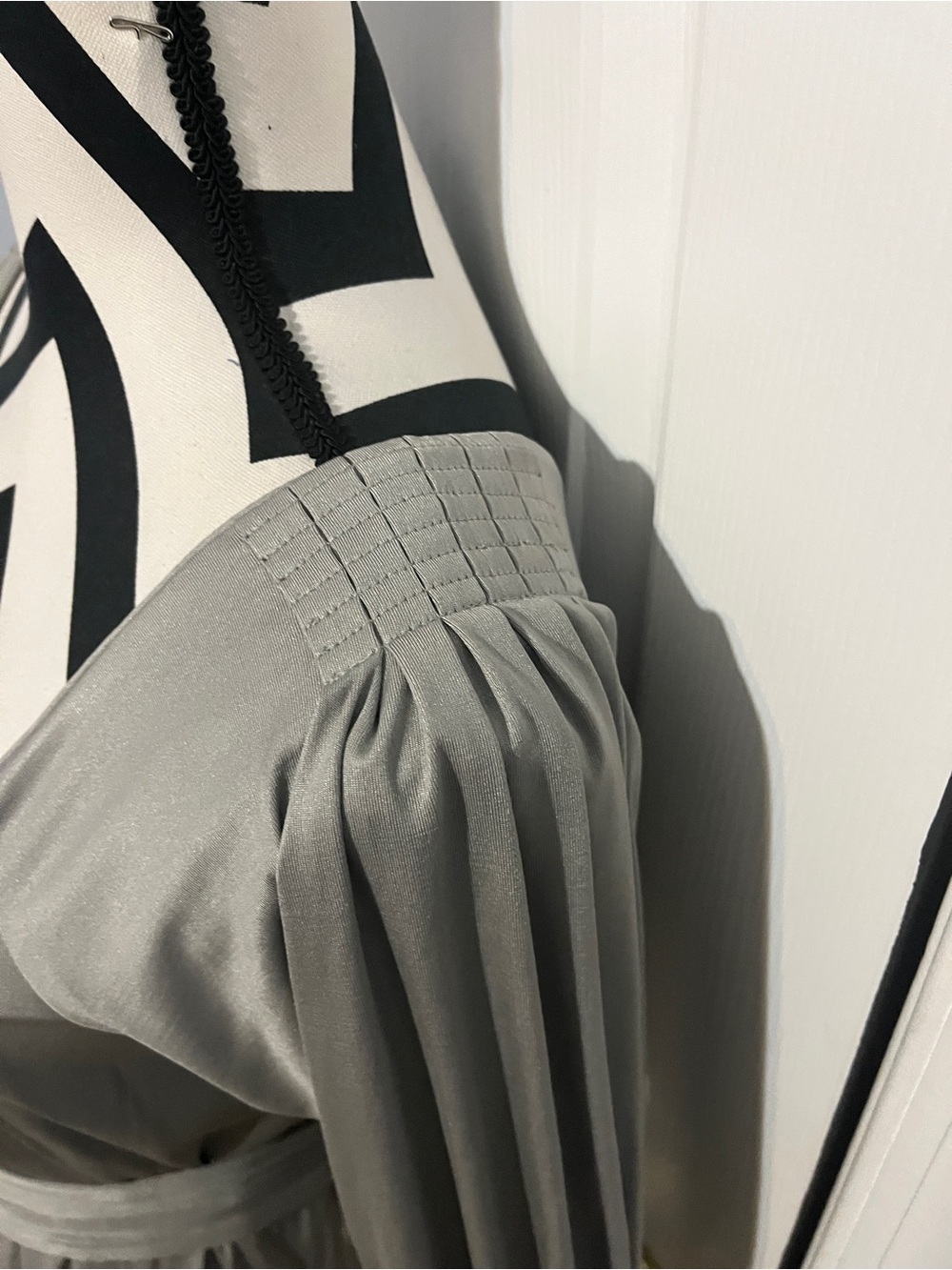 Eliza J, 4, Gray Pleated Belted and Women’s Dress - Picture 5 of 6